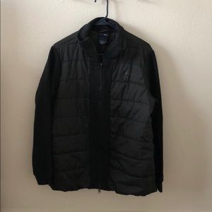 Nike puffer varsity jacket